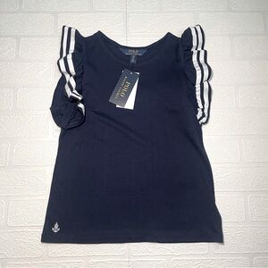 NWT Polo Ralph Lauren Ruffle Sleeve Top